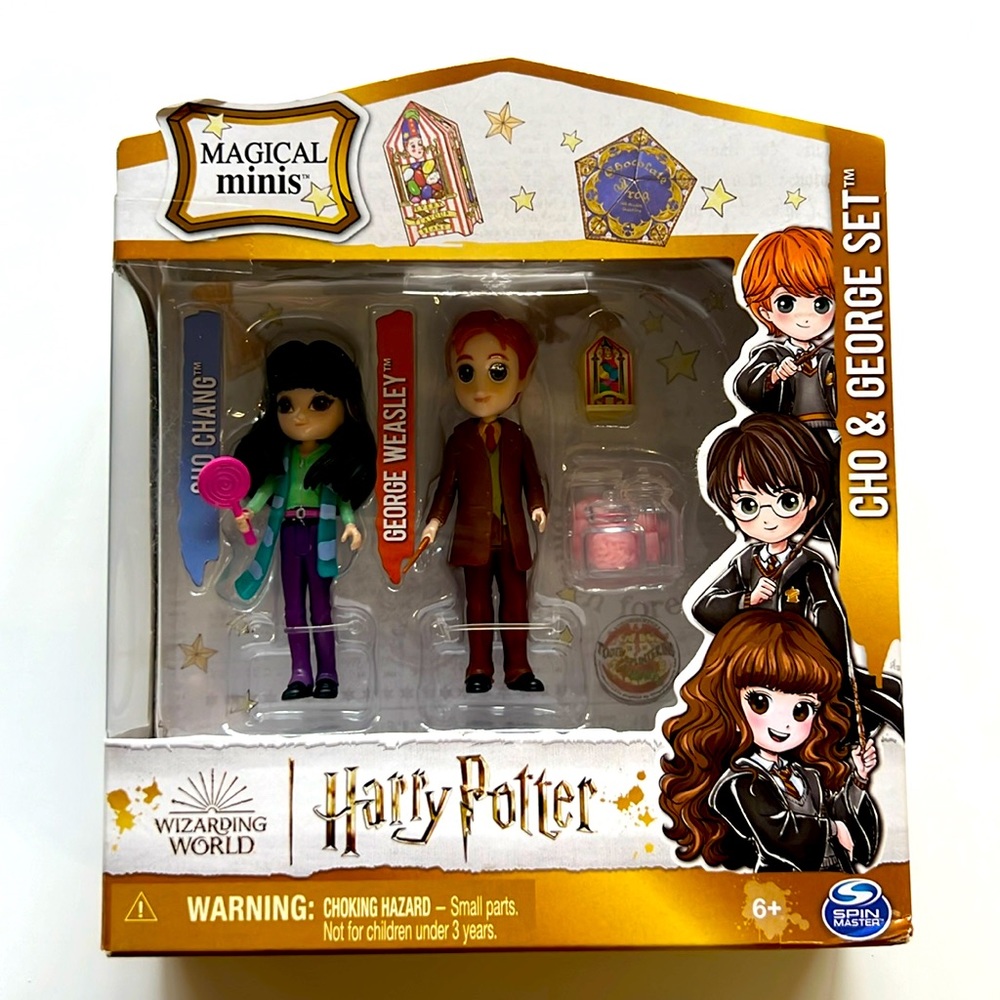 Wizarding World Harry Potter Magical Minis Cho & George Set